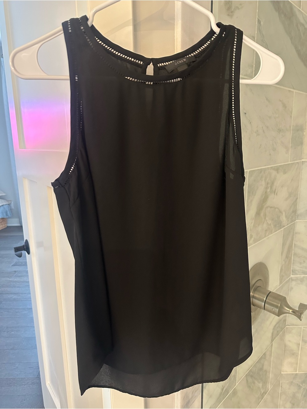 J. Crew Black Sleeveless  Tank Top